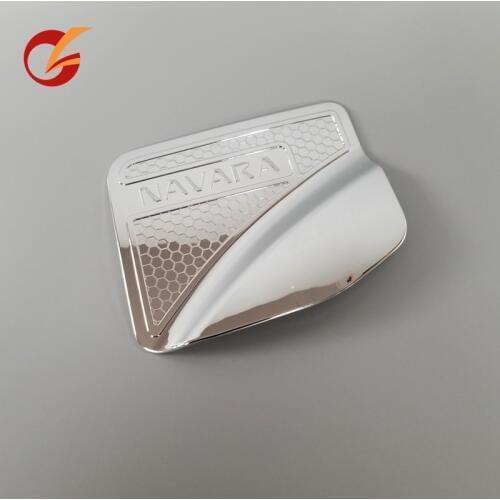 Use for nissan pickup d23 navara np300 door exchange cover fuel tank cap chrome cover