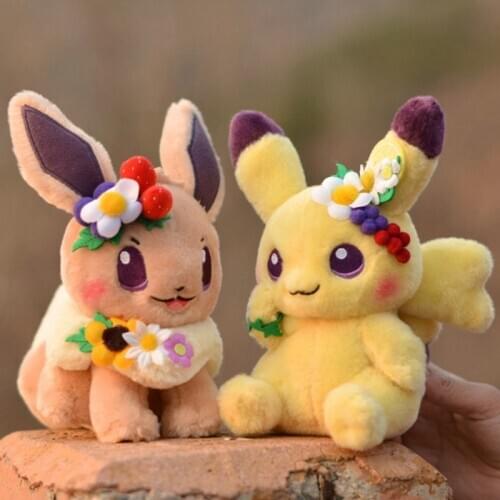 Pocket Monster original Easter Eevee stuffed toys plush toy doll doll A birthday present for a child