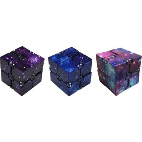 Square Cube Toy Stress Relieving Fidgeting Game Magic Square Puzzle Stress Reliever Cube Childrens Gifts for Kids Adults