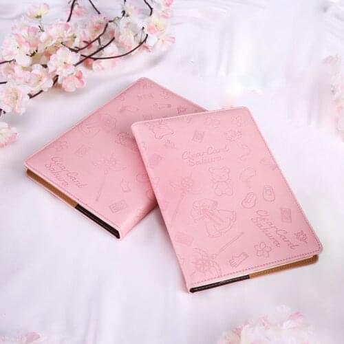 1pcs Anime Cartoon Cardcaptor Sakura Notebook Daily Diary Student Stationery Cosplay Prop Decor Boy Girl Birthday Gift