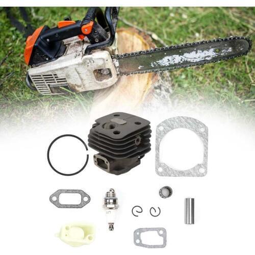Zinc Alloy Garden Cylinder Piston Kit Practical Chain Saw Accessories Replacement For Husqvarna 266 266se 162 Chaninsaw Cylinder