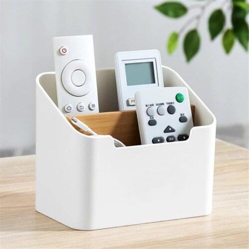 Desk Office Organizer Storage Holder Desktop Pencil Pen Sundries Badge Box Stationery Office School Home Accessories Cocina