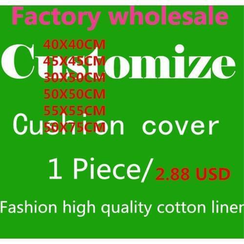 Wholesale Customized Please Give Me HD Picture One Side Printing Home Decor Sofa Car Seat Decorative Cushion Cover Pillow Case