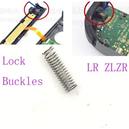 2PCS Springs for Nintendo Switch NS Joy-Con Repair Spring For Nintendo Switch Controller Lock Buckles & ZL ZR Springs