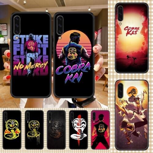 TV Season 2 Cobra Kai Phone case For Samsung Galaxy A 3 5 7 8 10 20 21 30 40 50 51 70 71 E S 2016 2018 4G black silicone shell