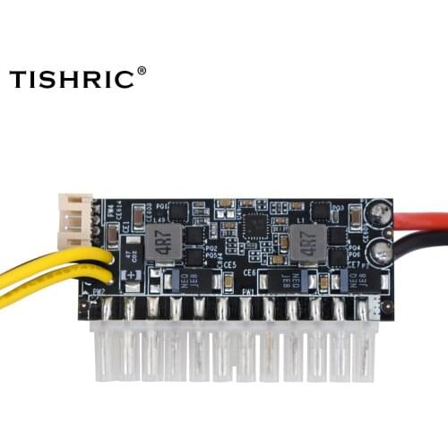 TISHRIC IN-Line DC ATX 300W Power Module 12V 24Pin Standard ATX Socket 4Pin Cpu Socket +4pin Hard Disk Power Port