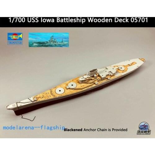 Trumpeter 1/700 USS Iowa Battleship Wooden Deck 05701