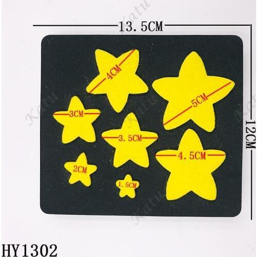 Stars cutting dies new die cut &wooden dies Suitable for common die cutting machines on the market