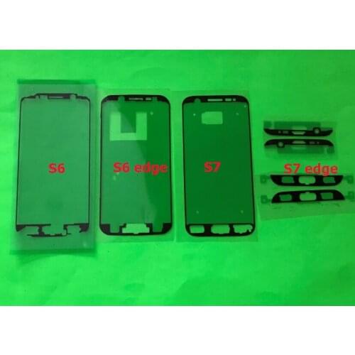 100PCS Digitizer LCD Front Frame Adhesive 3M Sticker For Samsung Galaxy S6 S6 Edge S7 S8 S8+ S9 S9+ Plus Note 8 9