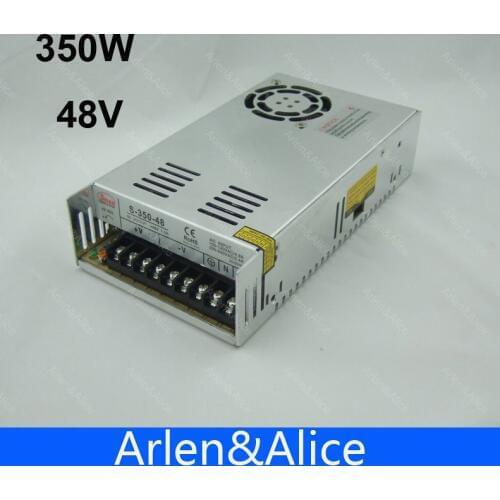 350W 48V 7.3A Single Output Switching power supply for LED Strip light AC to DC