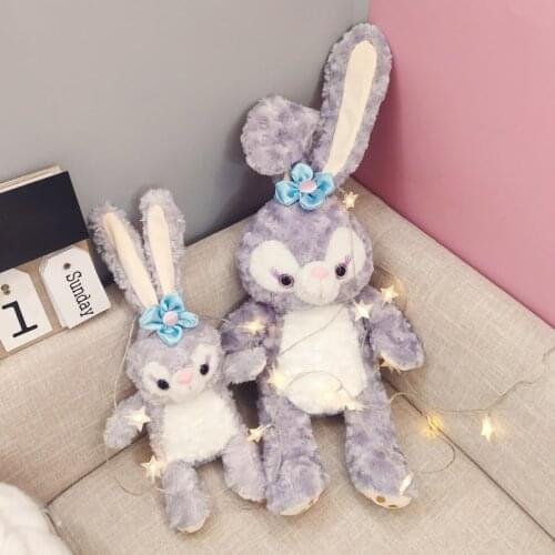 36cm Cute Stellalou Cartoon Plush Toy Rabbit Doll Stuffed Animal Stella Lou Plushie Kawaii Room Decoration Peluhes For Girl Gift