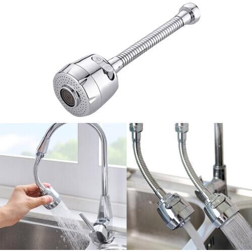 Faucet Aerator Faucet Sprayer 360° Rotation Kitchen Sink Cleaning Aerator Rotary Water Saving Bathroom Shower Head Filter Nozzle