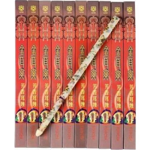 Ear candle aromatic fragrance ear candle ear health detoxification beauty salon foot bath straight horn ear therapy