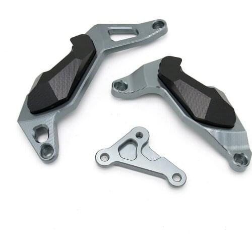 Motorcycle Crash Bar Bumper Motocross Engine Guard Blocks Protection For Kawasaki Ninja NINJA400 17-19