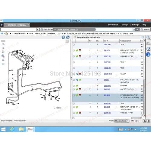 CASE IH Construction Equipment North America EPC 2019 [11.2018] Spare Parts Catalog