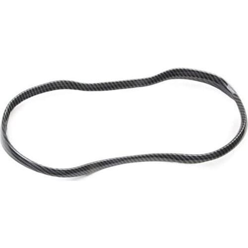 For Dodge Charger 2015-2021 Car Carbon Fiber Dashboard Meter Panel Frame Cover Trim Decoration Sticker Accessories