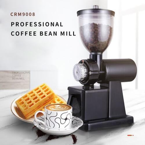 Electric Coffee Bean Mill 250g Household Commercial Professional Coffee Bean Grinding Machine CRM9008 Powder Milling Machine
