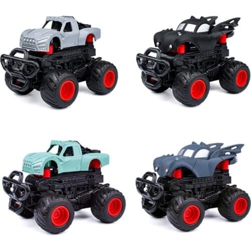 Inertia-Stunt Bounce Deformation Car Off Road Model Car Vehicle Kids Toy Gift for Christmas Friction Powered Vehicles