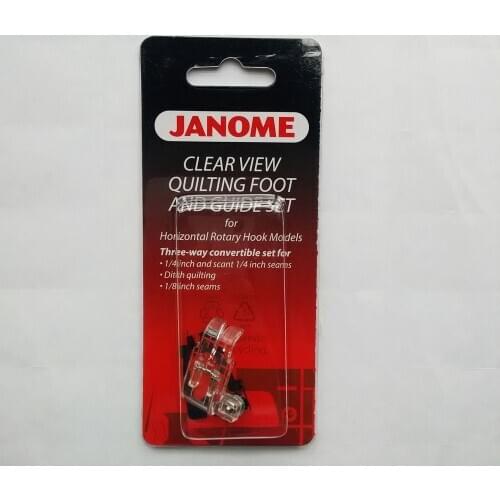 Janome Clear View Quilting Foot and Guide Set 200-449-001 200449001