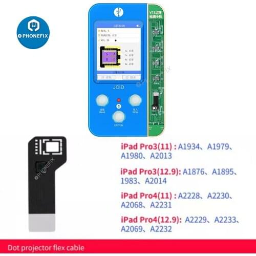 JC Dot Matrix Flex Cable for IPad Pro 3/4 Dot Projector Face ID Repair Cable Support JC V1S Dot Projector Board /JC Pro1000s