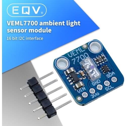 VEML7700 Ambient Light Sensor Module 120k Lux Light measuring Sensor Board 3.3V 5V I2C IIC Interface for Arduino Raspberry Pi