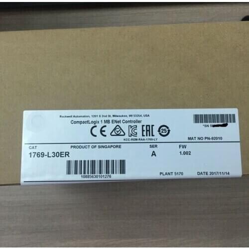 New and Orginal 1769-L30ER /A CompactLogix 5370 Processor