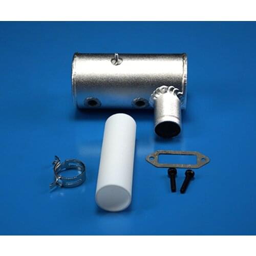 DLE Original Engine Acessories Exhaust Pipe Double Hole For DLE 170 cc Gas Engine