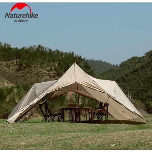 Naturehike NH Camp Tent Tarp Outdoor Camping Tent Large Shelter 10- 30 Person Team