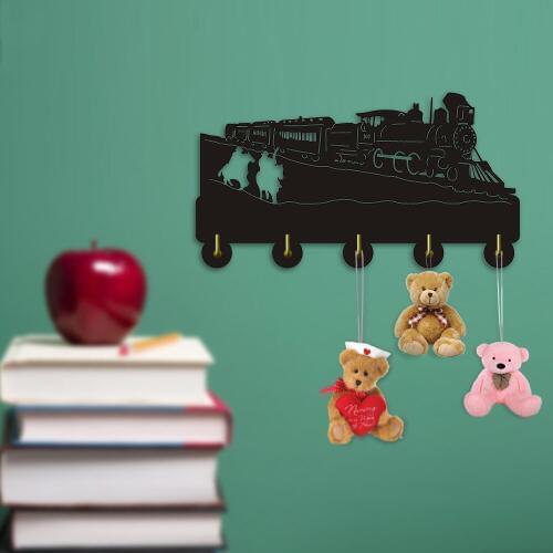 Steam Locomotive Train Coat Hooks Coat Hanger Hole In The Wall Gang Towel Hooks Clothes Robe Hook Bedroom Kitchen Hanger