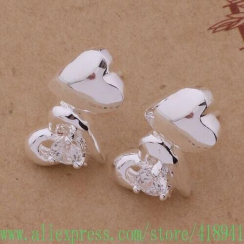 Silver Plated earrings , Silver Plated fashion jewelry , lovely dog /eklanbsa blnakcua AE387