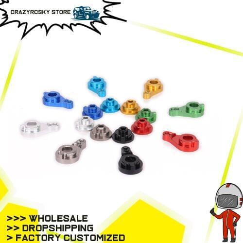 RCAWD 1PC Alloy25T Buffer Servo Arm To Protect Servo For Rc Hobby Model Car 1/18 Wltoys A959 A969 A979 K929 etc Hopup Parts