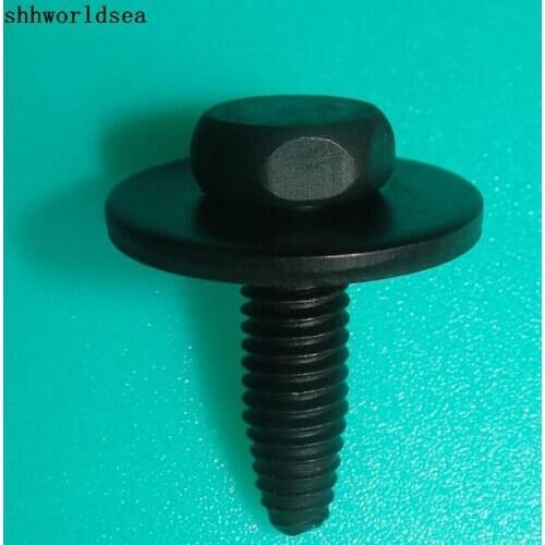 Shhworldsea Zinc Black Hexagon Tapping Screw For Mercedes For Benz