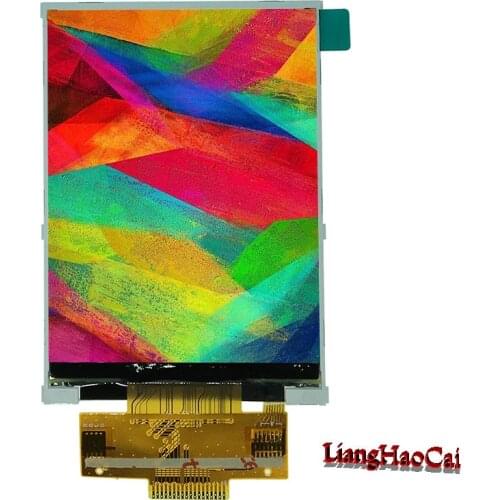 Wide viewing 3.2 inch ILI9341 TFT LCD screen SPI module PCB adapter base board 320x240 4 wire Serial port Resistance touch panel