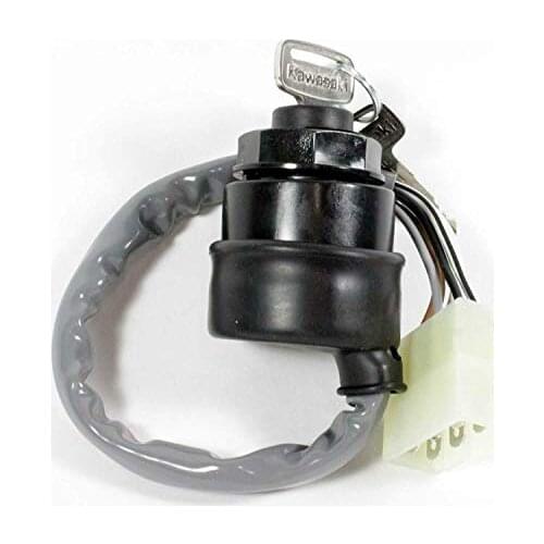 Lgnition Key Switch Fit Kawasaki Mule 500/550/520/600/610/SX/2010/ 2520/4000/4010 Replaces 27005-0011, 27005-1146 & 27005-1191