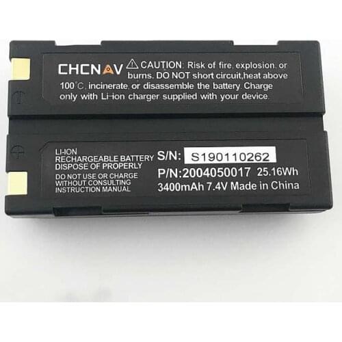 2pcs 2020 Brand new High quality CHCNAV 2004050017(XB-2) Battery for chc X91 GPS battery model GPS-RTK 3400mAh 7.4V