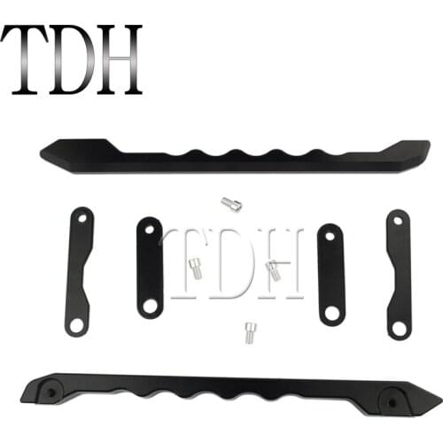 2pcs Black Red Titanium Gold Blue Motorcycle Handrail Grab Secure Armrest For Yamaha MT-09 FZ-09 2013-2016