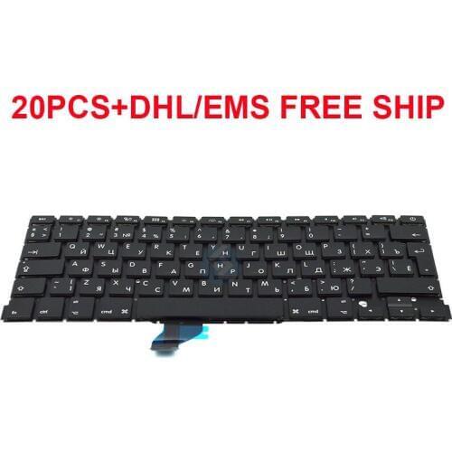 DHL/EMS 20PCS New Russina Russia Keyboard For Macbook 13" Retina a1502 Year 2013-2015 RU