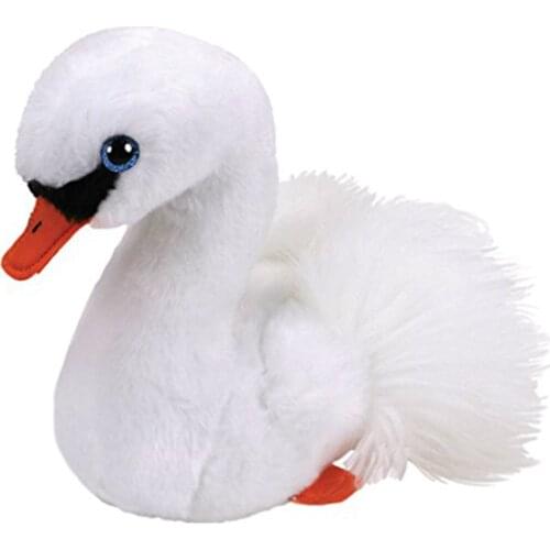 2020 Beanie Babies 6" 15cm Gracie the White Swan Plush Regular Stuffed Animal Collection Soft Doll Toy