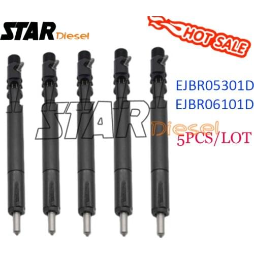 5PCS/LOT STAR Diesel Injector assembly EJBR05301D EJBR06101D Injection EJBR03301D Spray for YUCHAI 2,6L 4F ENGINE YC4F-2008