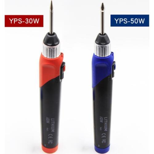 3.7V Electric Wireless Solder Iron 5s Heating 30W 50W USB Charging Lithium Battery For Maintenance of Electronic Equipment