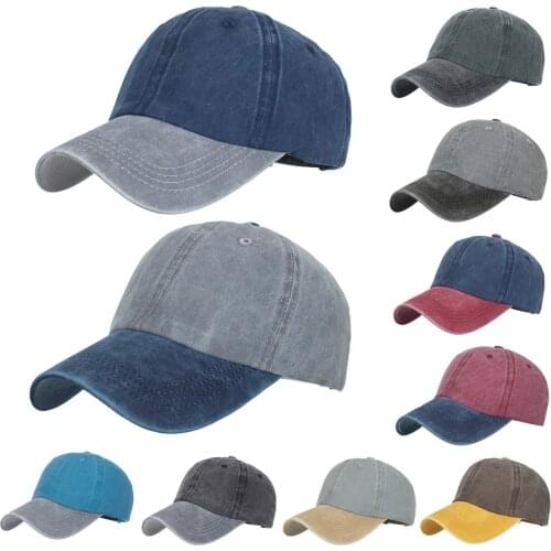 Summer Casual Women Men Breathable Denim Adjustable Baseball Cap Hip Hop Hat Sun Hat Sun Protection Hat Casquette Кепка