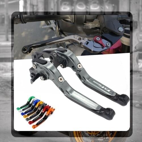 LOGO B-KING For SUZUKI B-KING BKING 2008 2009 2010 2011 Motorcycle Accessories Folding Extendable Brake Clutch Levers