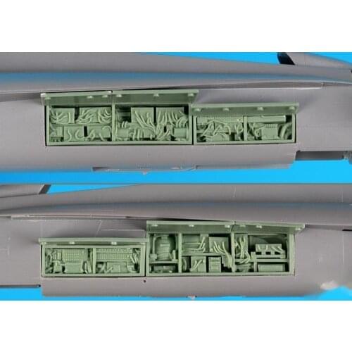 1/48 scale die-casting resin airplane model resin parts unpainted F18