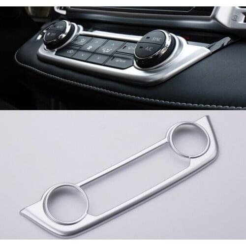 ABS Matte for Toyota RAV4 2013 2014 2015 2016 2017 2018 Car Accessories Interior Air Condition Button Control Trim Car Sticker