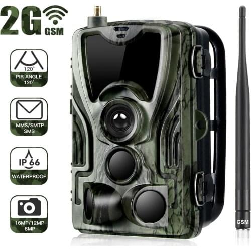 Hunting Trail Camera 2G SMS MMS Photo Traps Wild hunter game ghost deer feed hunt Chasse scout infrared therma