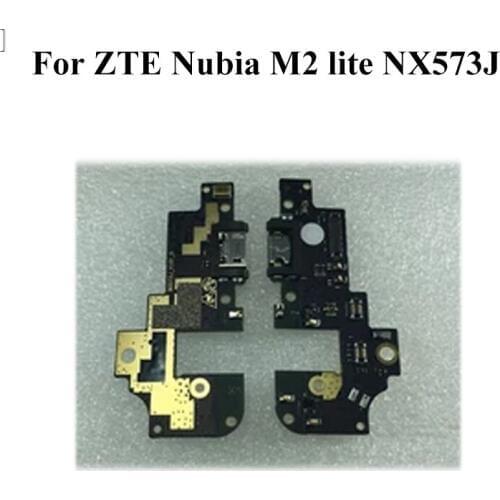 Original New For ZTE Nubia M2 lite NX573J NX 573J USB Port Charging Board Flex Cable For ZTE Nubia M2lite