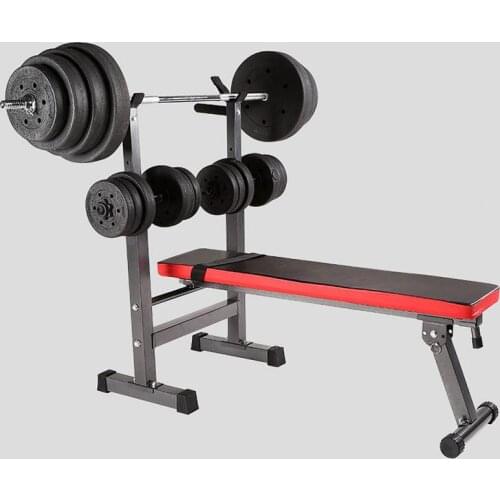 Professional Weightlifting Bed Foldable Weight Benches Adjustable Dumbbell Chair Home Gym Stool Fitness Weight Bench Rack