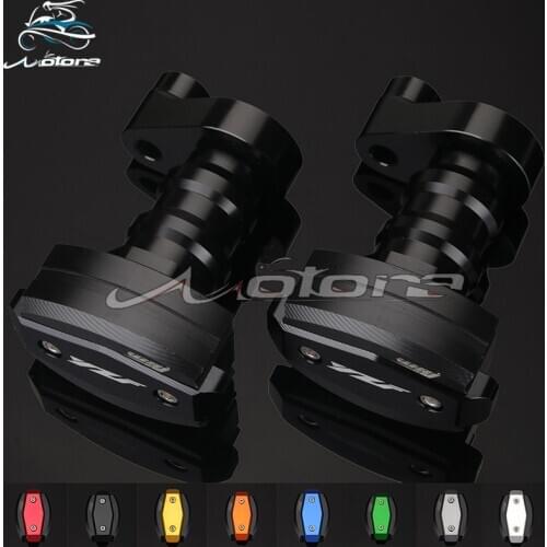 Motorcycle CNC Crash Pad Frame Slider Protection Guard For YZF1000 YZF 1000 R1 YZF1000R1 YZFR1 YZF-R1 2007 2008