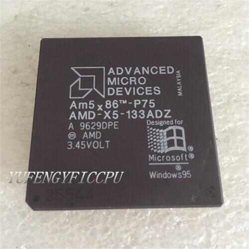 AMD-X5-133ADZ Antique cpu collection testimony of history antique computer accessories