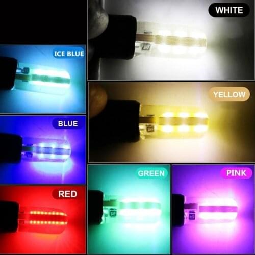 T10 LED Light Super bright Polarity Free Plastic Protect Light Read Door License Plate Wedge Lamp 12V Auto Wedge